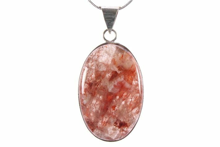 Hematoid Quartz Pendant (Necklace) #376840